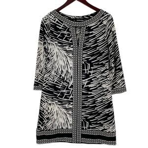 Black and white BCBG Maxazria shirt dress size medium